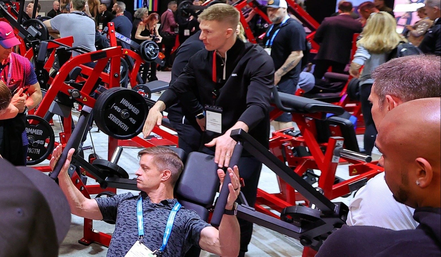 HFA Show 2025 Trade Show Life Fitness 2-3