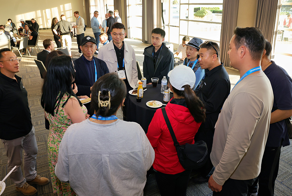 international attendee reception