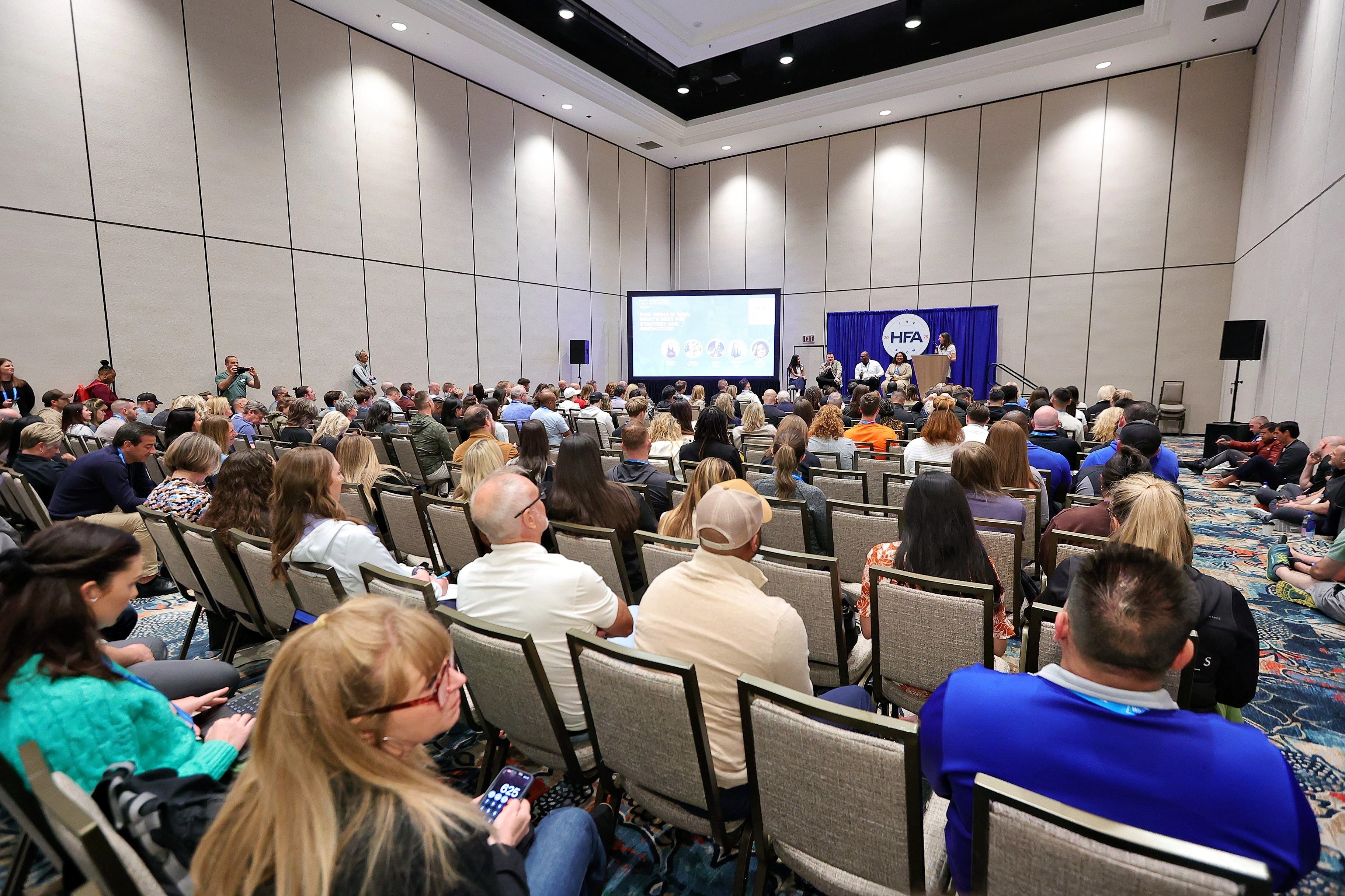 HFA Show 2025 session big crowd